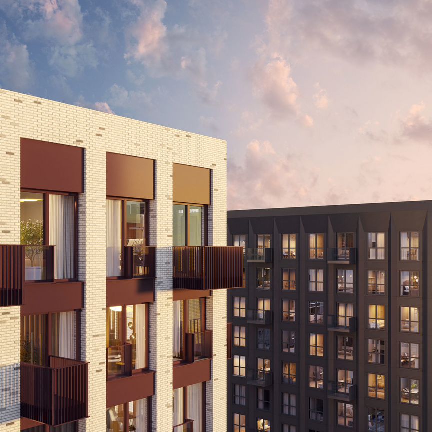 2-к. квартира, 54,4 м², 16/27 эт.