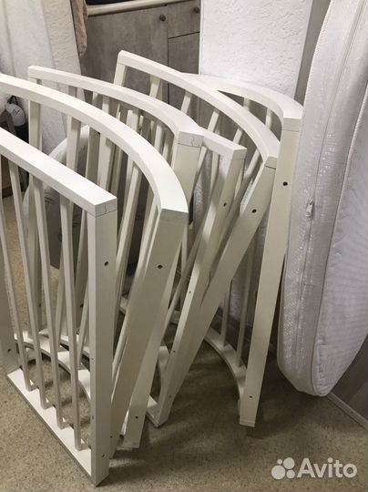 Детская кроватка круглая