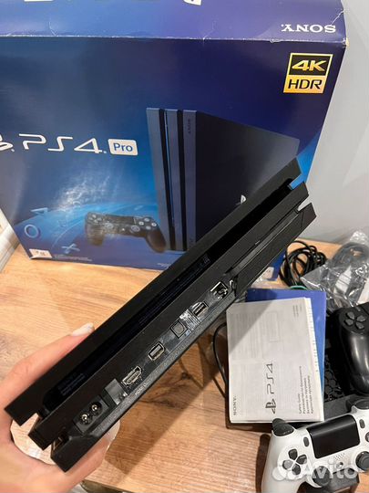 Ps4 pro 1tb 7208 400 игр