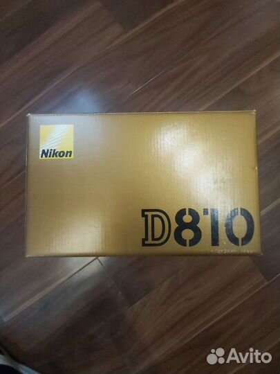 Зеркальный фотоаппарат nikon 810 D / Пробег 29 991