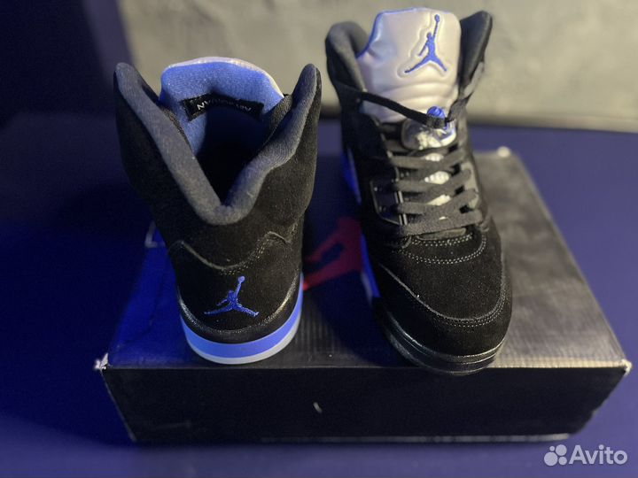 Nike air jordan 5 racer blue оригинал