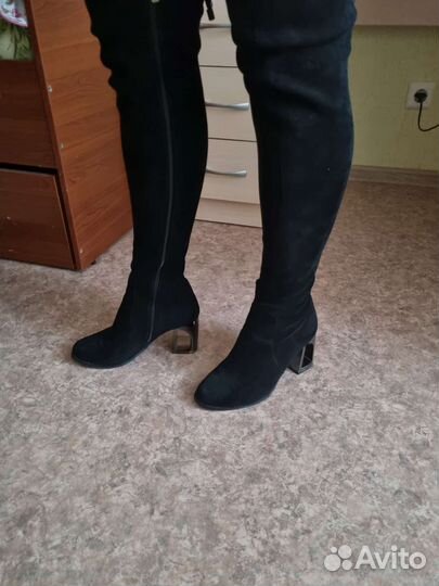 Сапоги ботфорты