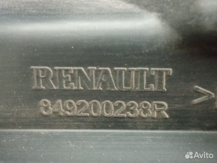 Накладка панели задняя Renault Kaptur 2018