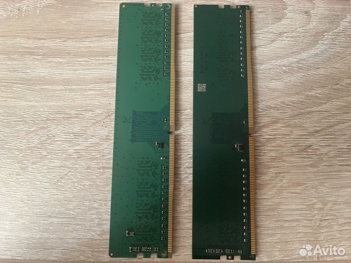 Оперативная память ddr4 2x4gb