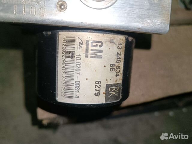 Блок абс opel astra h