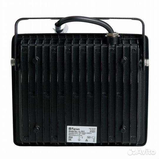 Светодиодный прожектор уличный LL-931 70W 41551