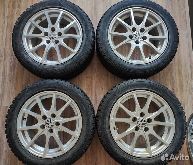 Polo, golf 4, rapid, fabia. R15. 5х100. 195/55/15