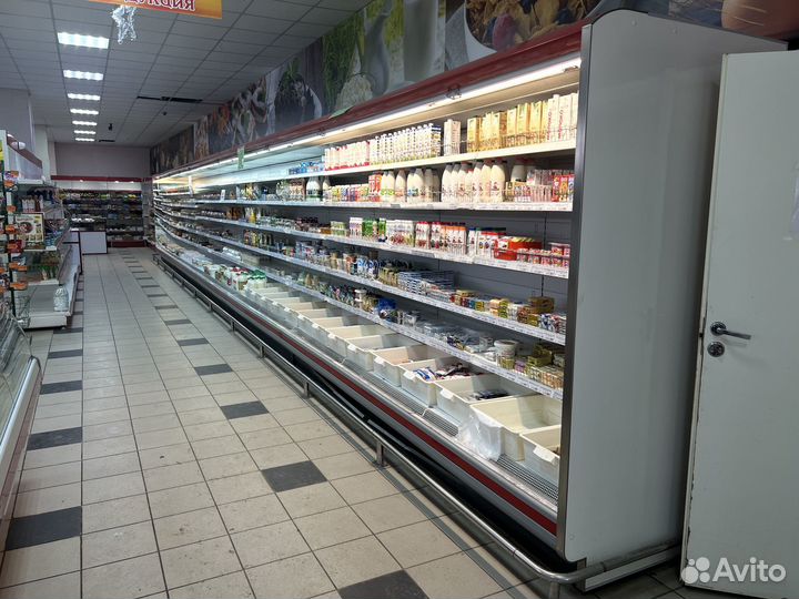 Витринные холодильные горки