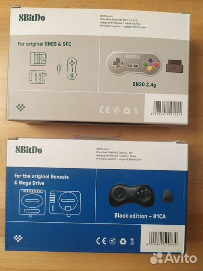 Беспроводной джойстик Sega и snes