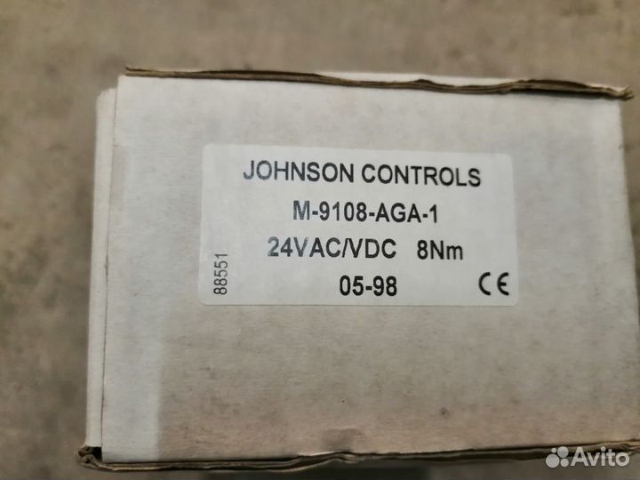 Привод воздушной заслонки M9108-AGA-1 J. Controls