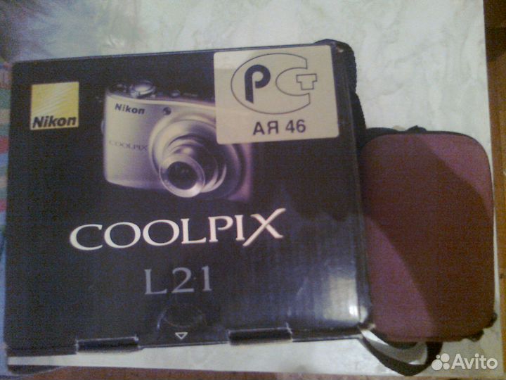 Цифровой фотоаппарат Nikon Coolpix L21 серебристый