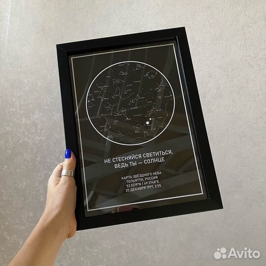 Карта звездного неба