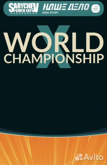 Билет sarychev power expo & наше дело 2024