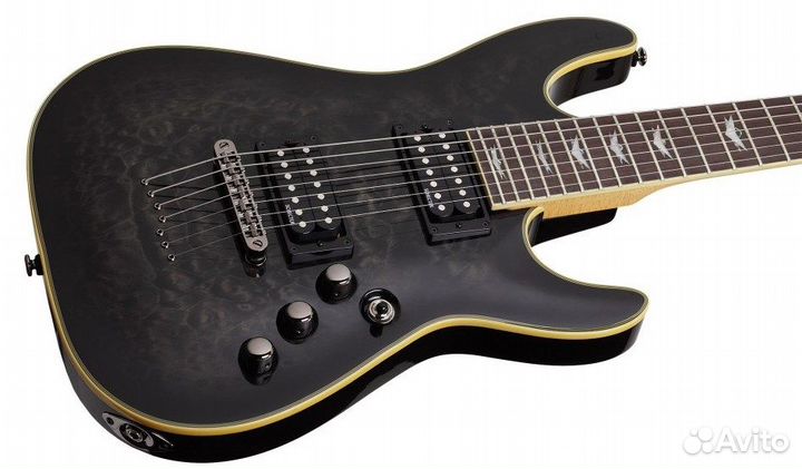 Электрогитара Schecter omen extreme-7 stblk