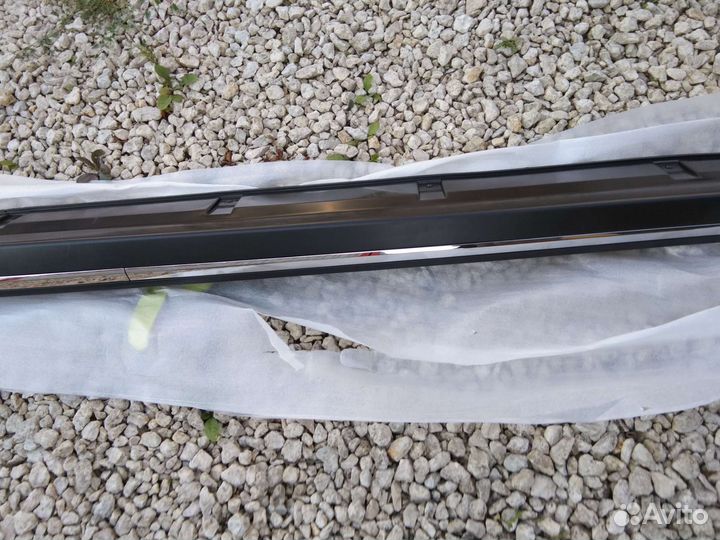 Накладка на порог левая Киа Оптима 4