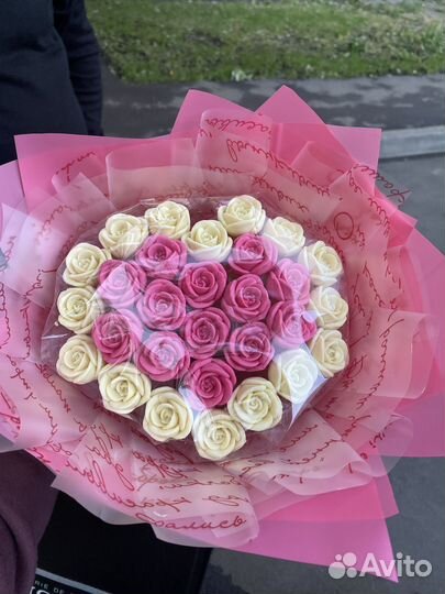 Съедобный шоколадный букет