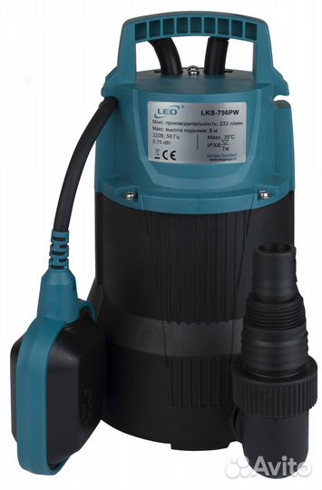 Насос дренажный (примеси