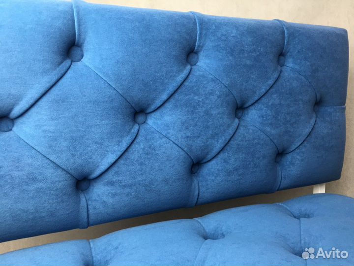 Банкетка со спинкой и ящиком