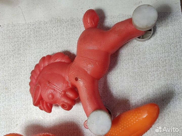 Игрушки СССР дутыши пластик