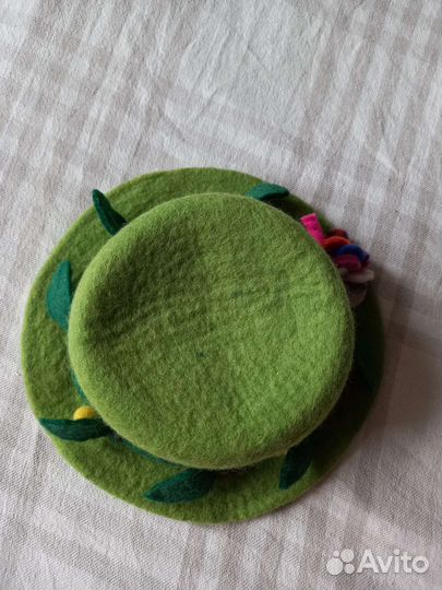 Шляпа яркая театр перфоманс новая