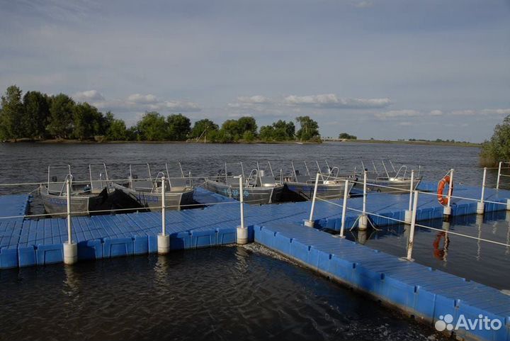 Пластиковые понтоны