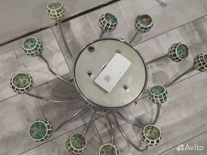 Люстра с гибким каркасом