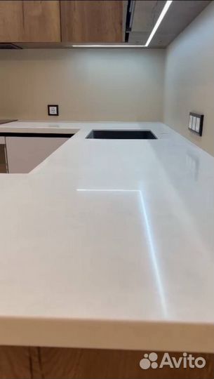 Столешница из искусственного камня Snow Queen