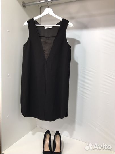 Платье женское mango черное (S/M ) легкое