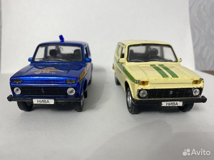 Модели автомобиля Нива 1:34