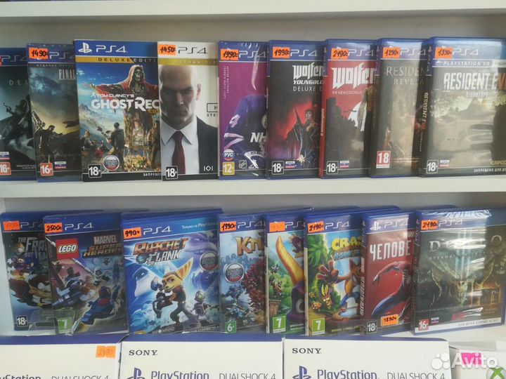 Sony PS4 games (Детский мир)