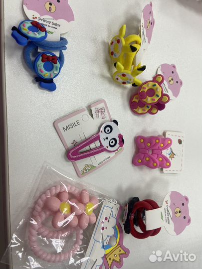 Резинки,заколки,ободки