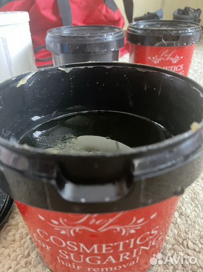 Паста сахарная для депеляции, воск, тальк, пудра