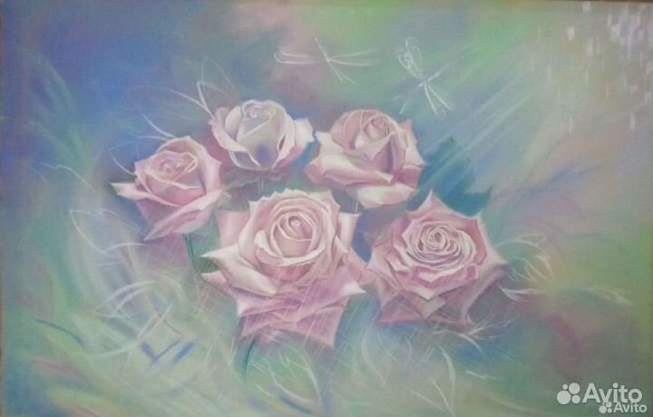 Картина пастелью 