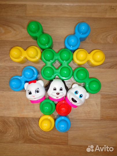 Развивающие игрушки для малыша - набор игрушек