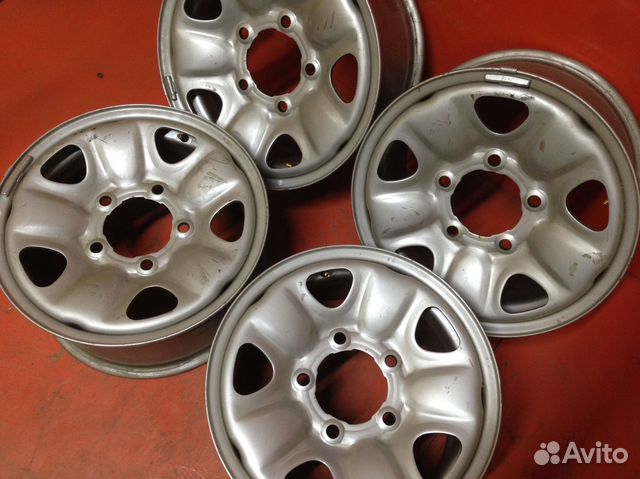 4 шт. Диски Toyota 16 5х150 DIA 110,1