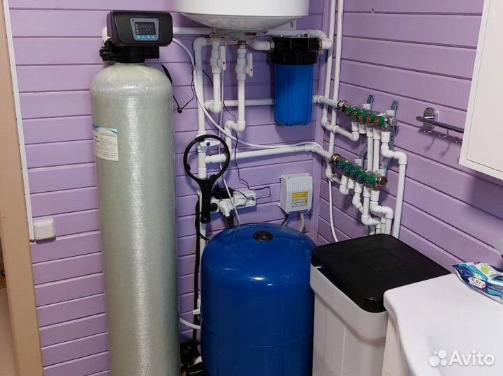 Аэрационная колонна / (Очистка водыСистема очистки