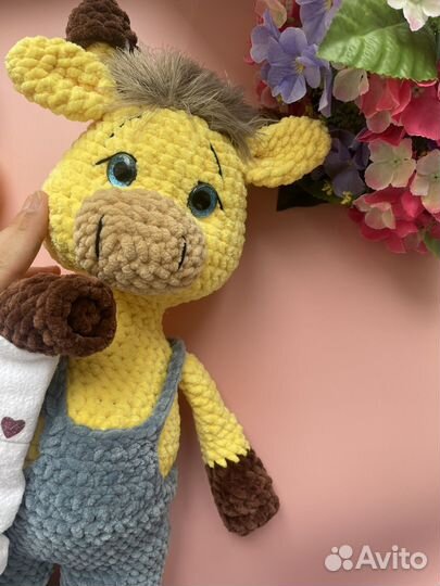 Вязаные игрушки ручной работы