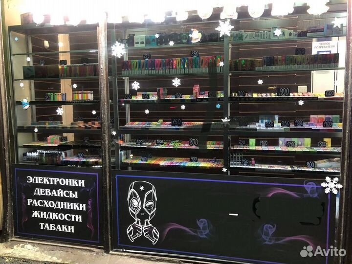 Готовый бизнес табачный магазин