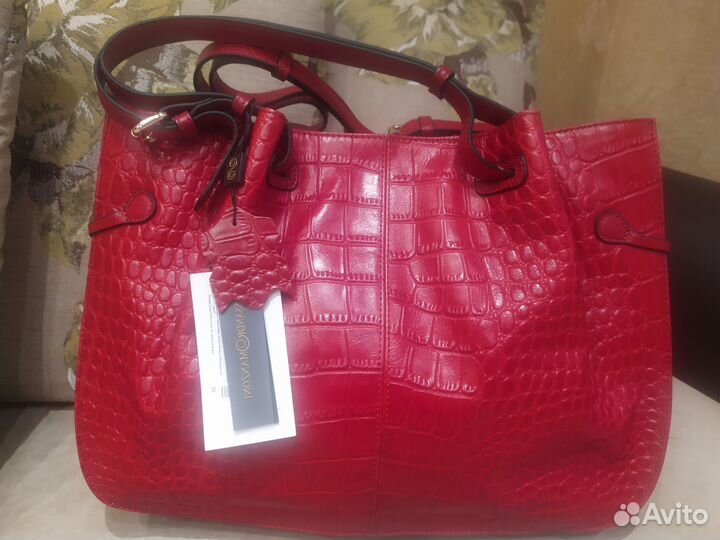 Сумка новая натуральная кожа