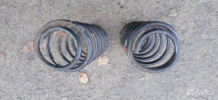 Задние пружины hyundai solaris 1