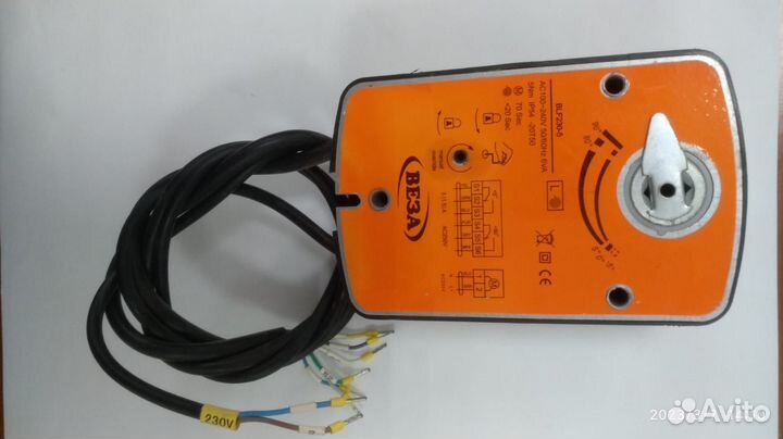 Привод для противопожарных клапанов BLF230-5(веза)
