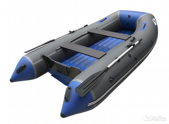 Лодка orca 325 нд синяя