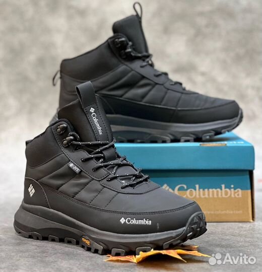 Columbia Gore-Tex осень-зима в черном цвете