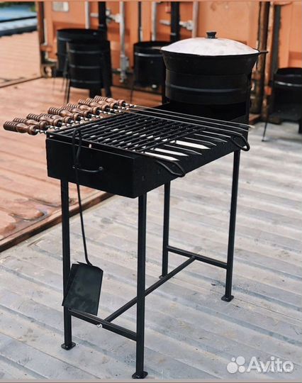 Казан мангал (комплект на фото)