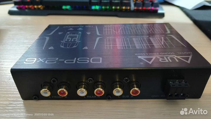 Процессор Aura dsp 2x6 б/у