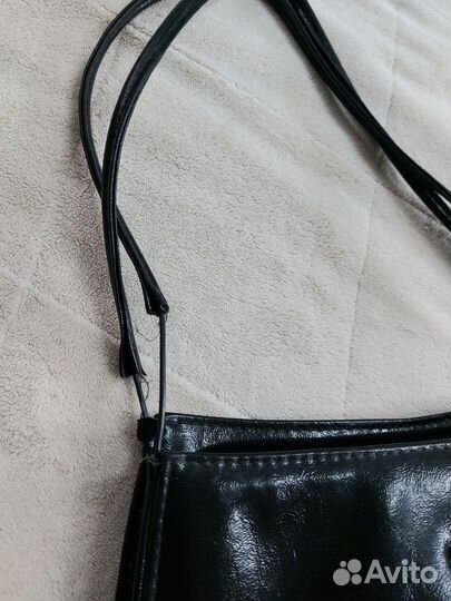 Кожаная сумка тоут СССР винтаж