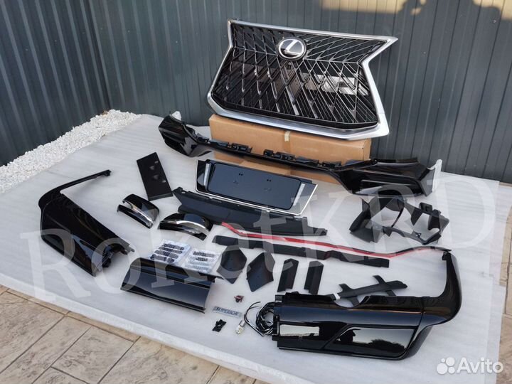 Обвес Lexus LX 570 Superior Черный