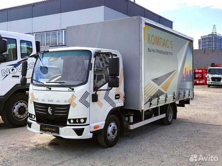 КамАЗ Компас 5 тентованный, 2023