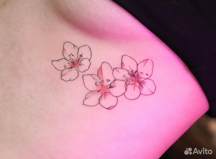 Татуировки, модель на тату, тату мастер