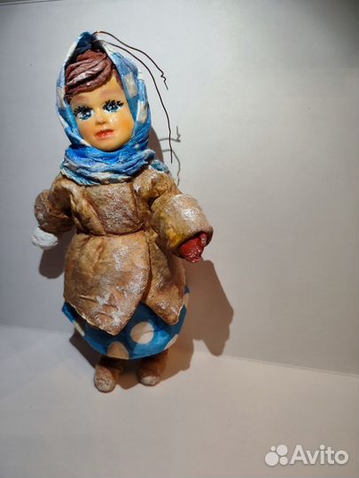 Ватные елочные игрушки